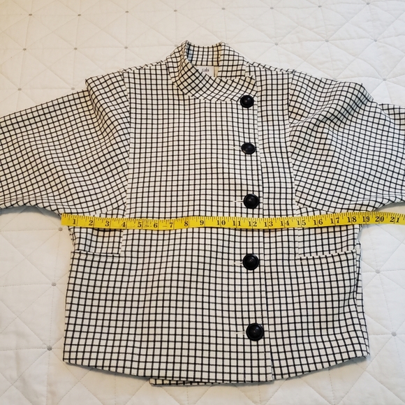 Cabi White/Black Windowpane Jacket Style 3173 Size XS. - Picture 10 of 13